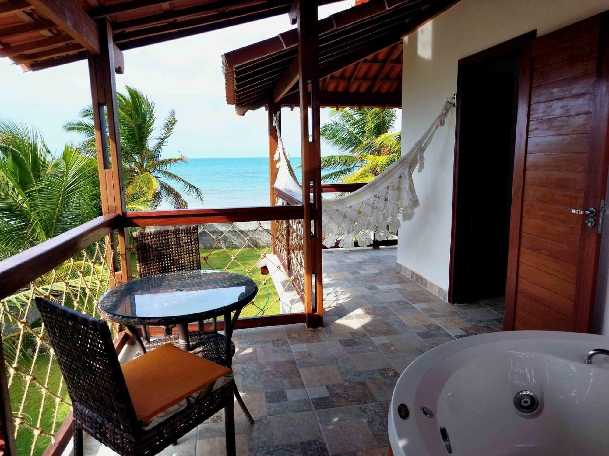 Espaco Varanda E Mar Beach Houses Сан-Мигел-ду-Гостозу Экстерьер фото