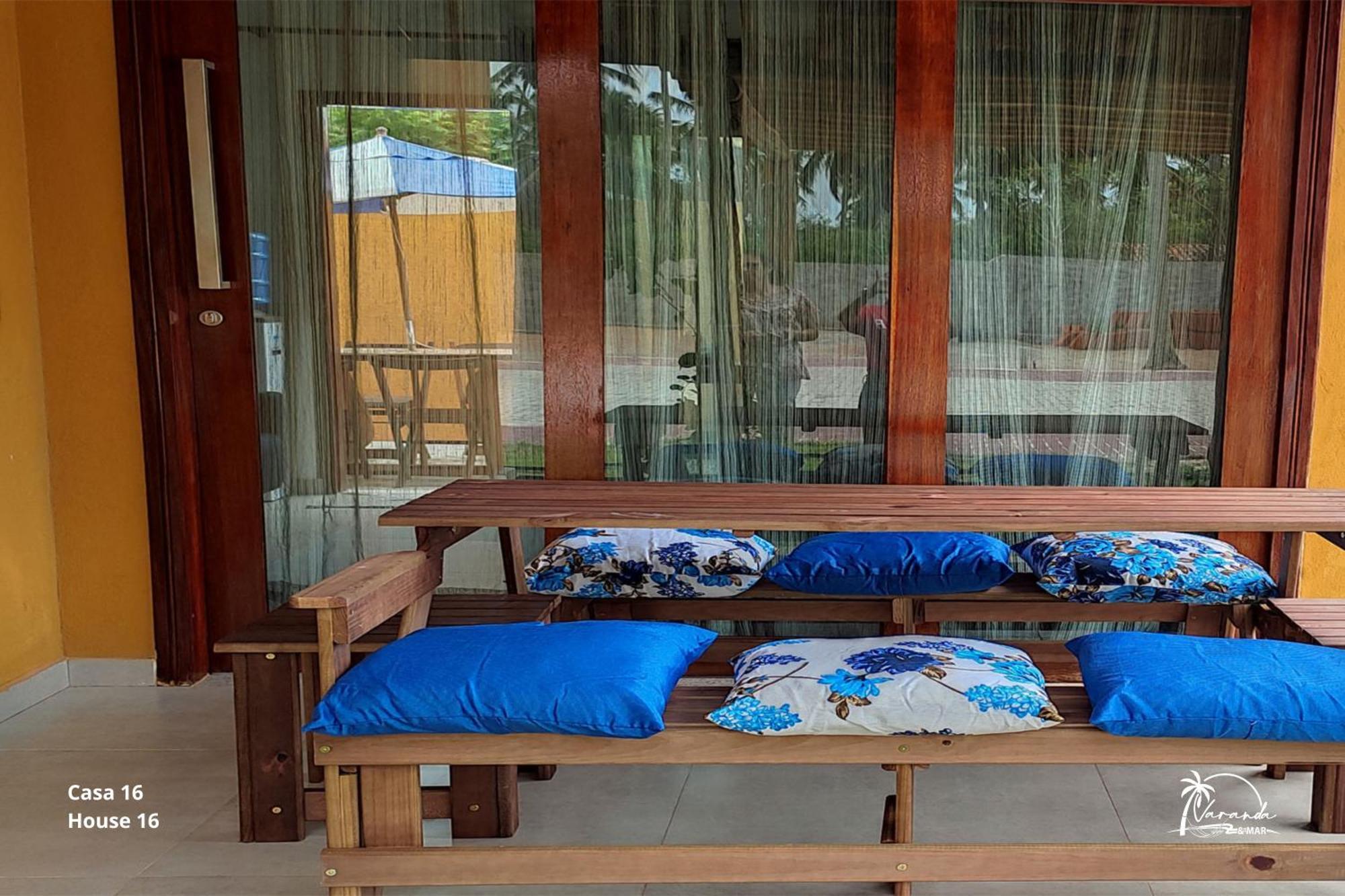Espaco Varanda E Mar Beach Houses Сан-Мигел-ду-Гостозу Экстерьер фото