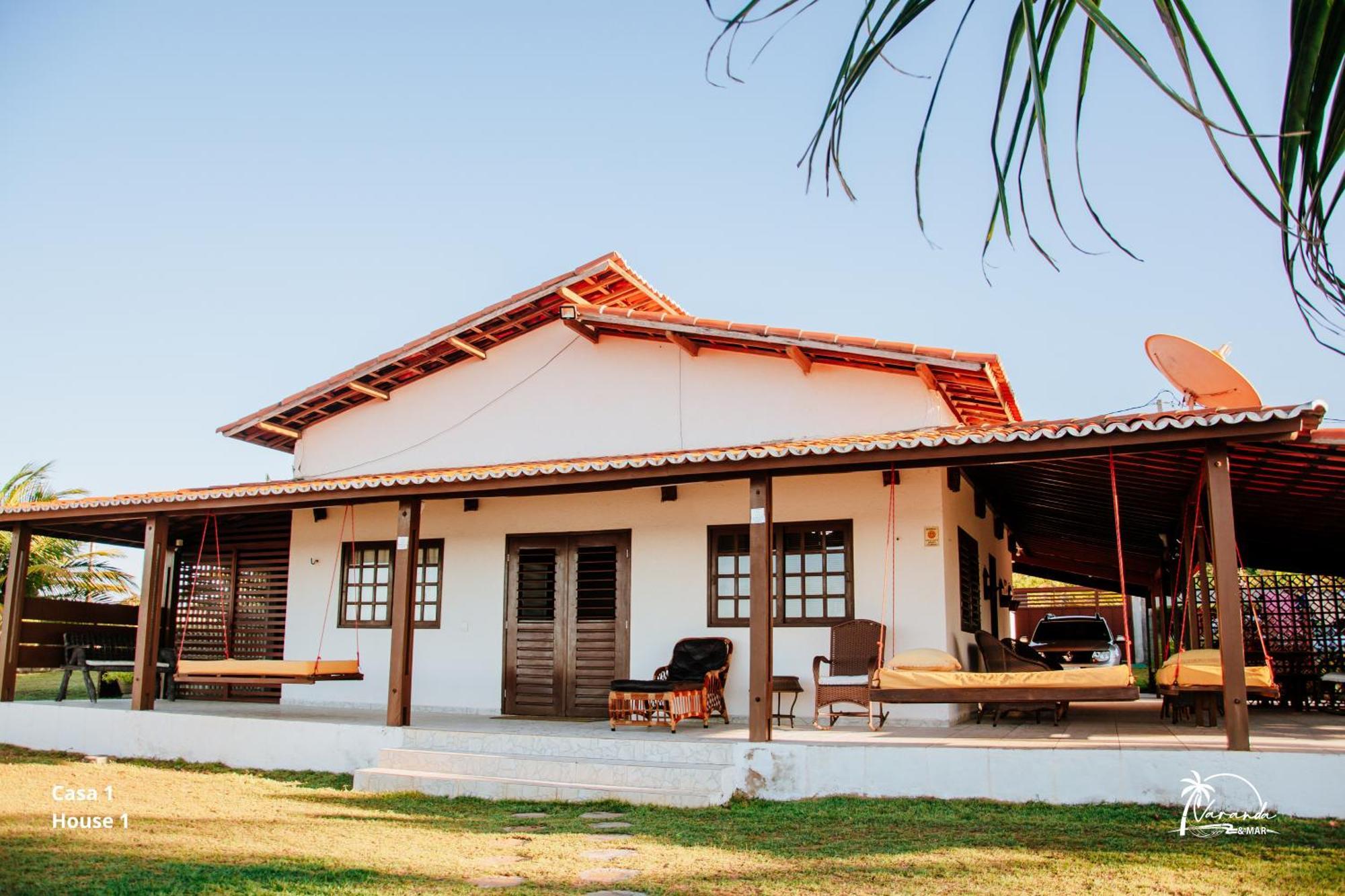 Espaco Varanda E Mar Beach Houses Сан-Мигел-ду-Гостозу Экстерьер фото